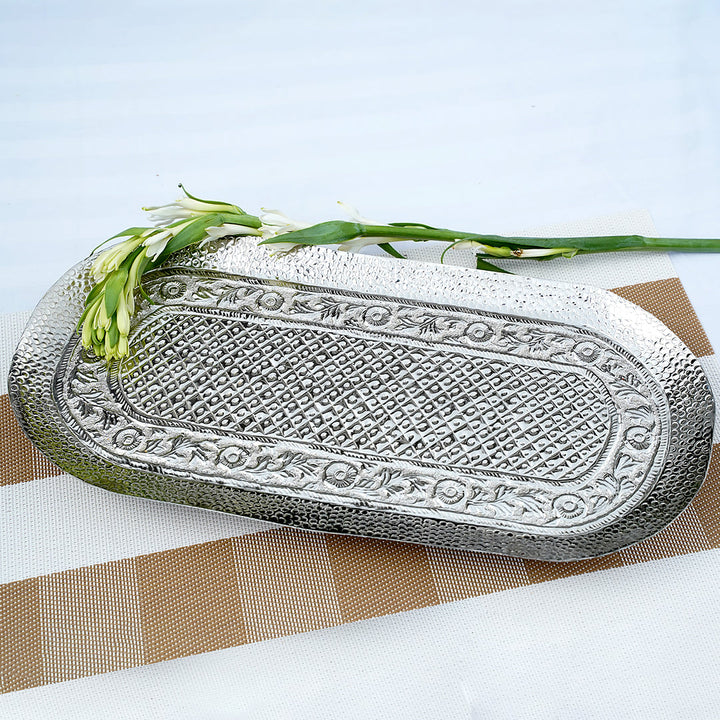 Rectangular Silver Tray