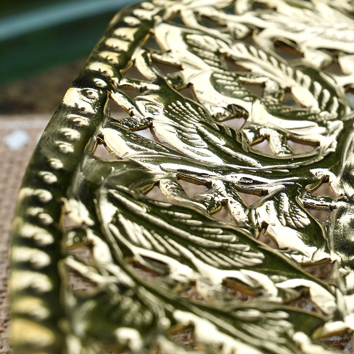 Raindrop & Cutwork Tray