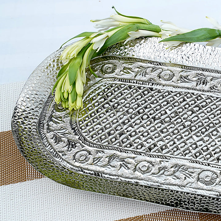 Rectangular Silver Tray