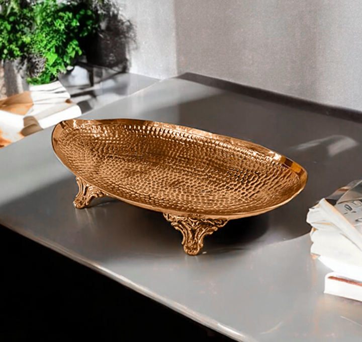 Decorative Handmade Copper Serving Bowls | Artisan Craft