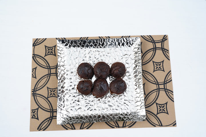 Silver & brass Luxe Tray | Mettlea Craft Collection