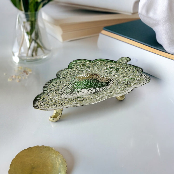 Silver Leaf Dish
