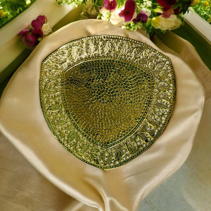 Raindrop & Cutwork Tray